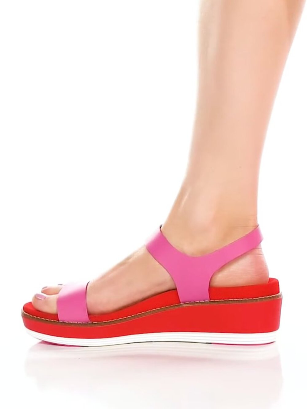 Size 8.5 Cole Haan Original grand Flatform Wedge Sandal